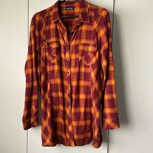 Flannel button up